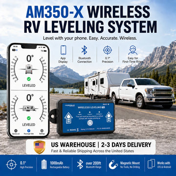 AM350-X Wireless RV Leveling System
