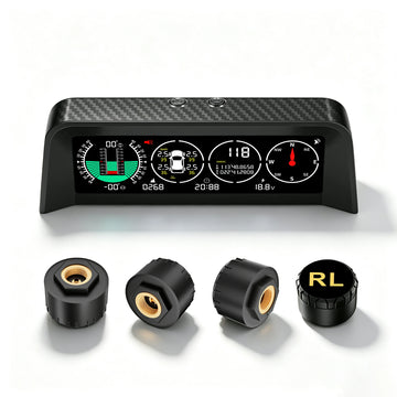 X91 Off-Road TPMS & Inclinometer – Tire Pressure, GPS Speed & Slope Meter All-in-One