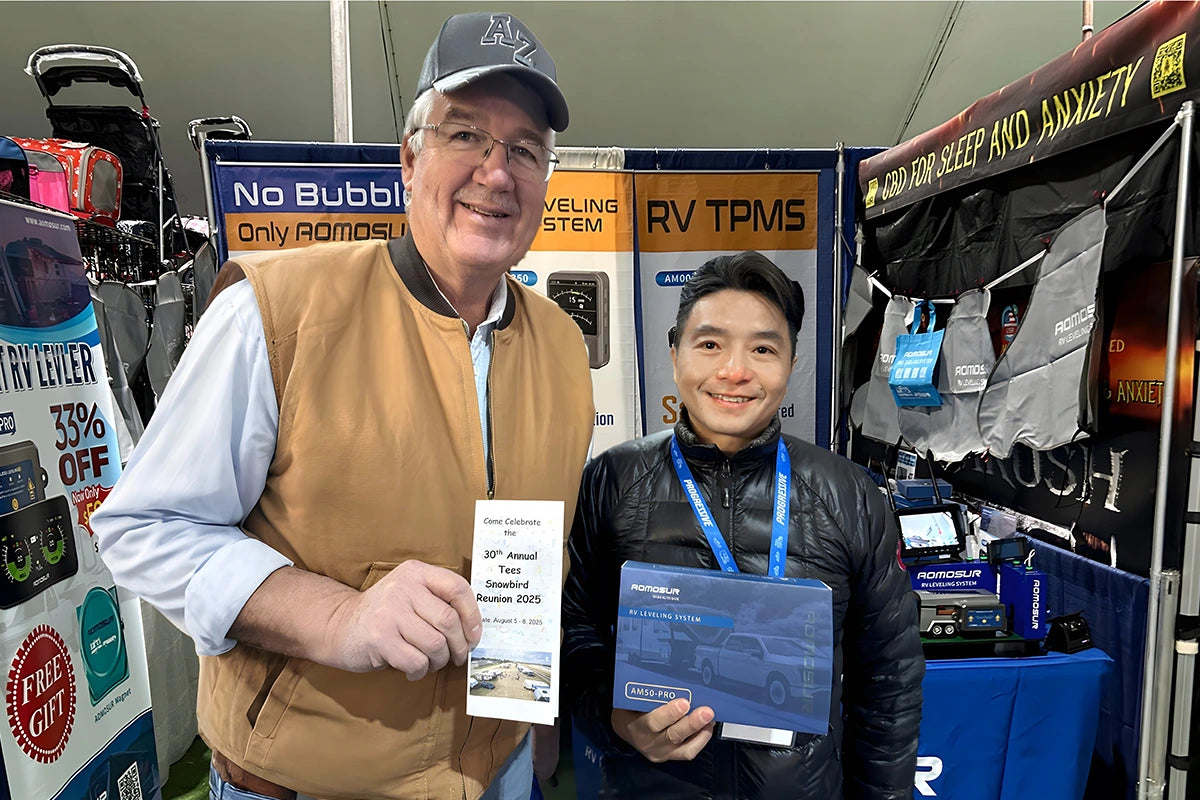 AOMOSUR at the Quartzsite RV Show 2025